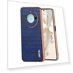 Electroplating Crocodile Texture Phone Cover — Smartwatch Protectors, Smartwatch 2025