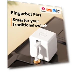 Fingerbot Plus Smart Switch Bot — Smart Home Hubs & Controllers, Tuya