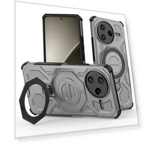 Magnetic Case with Rotating Stand — Phone Accessories, Smartwatch 2025