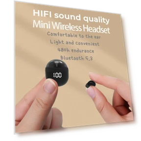 Mini Bluetooth Earbuds for Sleeping — In-Ear Headphones, School Supplies Office Supplies