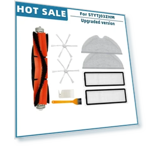 Replacement Side Brush, HEPA Filter, and Cloth Accessory — Parts & Accessories, Modern Home Furnishing