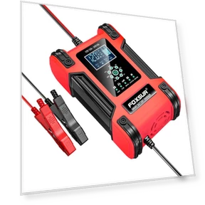 Smart Car Charger with LCD Display — Chargers, JadeBamboo Chargers Warehouse