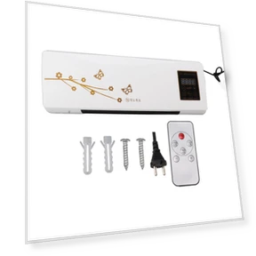 Smart Electric Heater with Remote Control — Portable Heating Solutions, Modern Home Furnishing