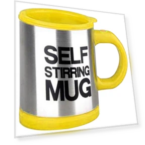 Automatic Electric Self-Stirring Mug — Beverage Warmers, TOP HOME-002