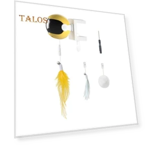 Electric Cat Toy with Feathers — Cat Playthings, Talos home Garden
