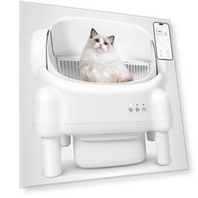 Automatic Litter Box — Waste Bins, PARUUNTYS