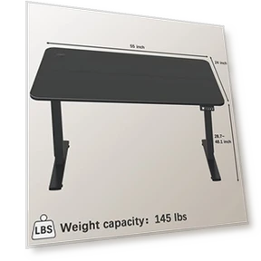 Electric Height Adjustable Standing Desk — Monitor Stands, Furmax