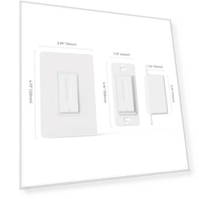 Smart Dimmer Switch 4 Pack — Light Dimmers, TREATLIFE