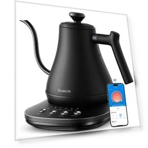 Smart Electric Gooseneck Kettle — Kettles & Tea Machines, GoveeLife