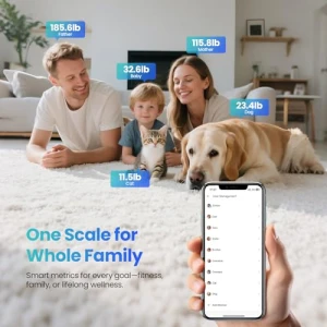Smart Scale for Body Weight with Color Display — Smart Scale, YINOLIFE