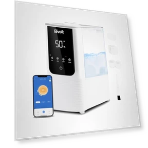 Smart Warm and Cool Mist Air Humidifier — Air Moisturizers, LEVOIT