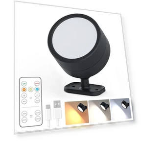 360° Rotating Rechargeable LED Wall Light — Book Lights, Sole Street