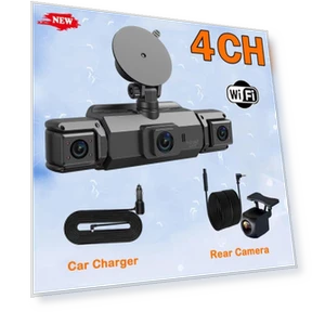 4 Channel Dash Cam Driving Camera — Dashboard Cameras, LIAESMART