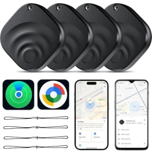 4 Pack Dual System Tracker for iOS and Android, TIMU