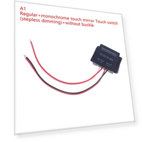 Bathroom Mirror Touch Sensor Switch — Shower, Freedomm