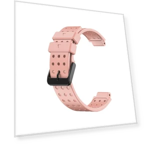 Breathable Solid Color Soft Silicone Watch Strap — Bands, Vela