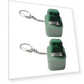 Croaking Frog Fidget Toy Keychain with Colorful Lights — Blocks, haojingda