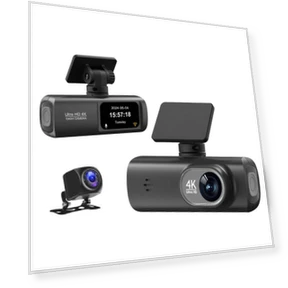 Dual Recording WiFi Smartphone Connected Car Dash Cam — Dashboard Cameras, Artsic