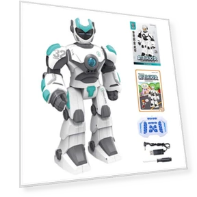 Electric Robot Toy with Gesture Recognition and Voice Control — Interactive Figures & Robots, Beboy
