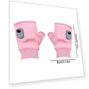 Electric Winter Heated Gloves with USB Rechargeable Battery and Touchscreen Compatibility — Gloves & Mittens, Your Customized Mall