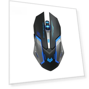 Ergonomic Rechargeable Wireless Gaming Mouse — Mouse Pads, ping Day