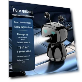 High-End Smart Car Air Freshener with Aromatherapy and Odor Removal — Car Air Fresheners, the BAY