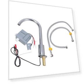 Kitchen Faucet with Sprayer and Soap Dispenser — Smart-Touch Kitchen Faucets, Cherish Eyes