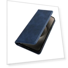 Magnetic Leather Wallet Case with Card Stand — Flip Cases, hengbo-Cases