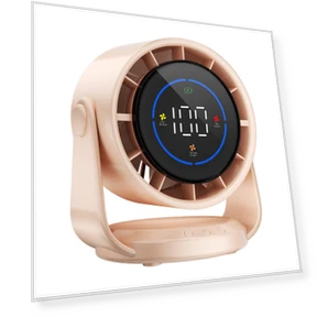 Portable Desk Fan with Rechargeable Battery — Portable Cooling Solutions, Sole Street