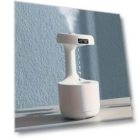 Premium White Air Humidifier with Touch Screen — Air Moisturizers, Houspace