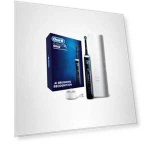 Rechargeable Electric Toothbrush with Replacement Brush Head and Travel Case — Electric Toothbrush Heads, Oral-B