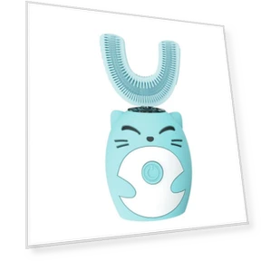 Rechargeable U-Shaped Silicone Toothbrush — Kids' Electric Toothbrushes, Exquiste life
