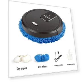 Robot Mop for Dry and Wet Cleaning with Smart Home Integration — Smart Cleaning Robots, SOKANY