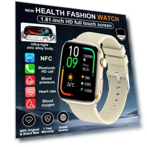 Smart Health Watch with Blood Pressure Monitoring — Smartwatches, SAMS Online