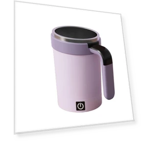 Smart Temperature Measuring Magnetic Mixing Cup — Beverage Warmers, happy10