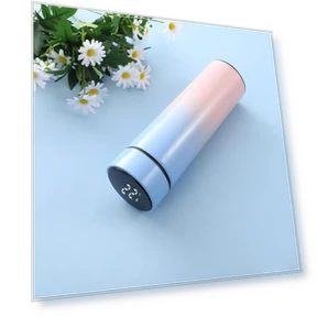 Smart Thermos with Temperature Display — Beverage Warmers, Refreshing Home