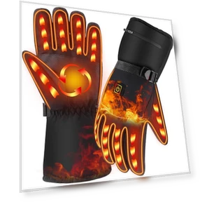 Smart Touchscreen Winter Gloves with Heating — Hand Warmers, SportSurge