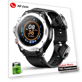 Smart Watch 2 in 1 Wireless Headset — Smartwatches, Tiktop2