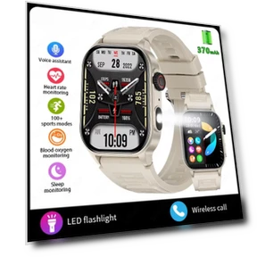 Smart Watch with Flashlight — Smartwatches, SAMS Online