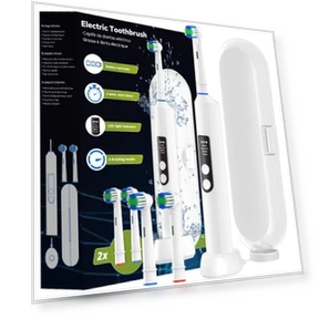 Smart Wireless Charging Electric Toothbrush — Chargers, Mode Closet