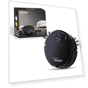 Smart Wireless Floor Sweeping Robot Vacuum — Smart Cleaning Robots, Trendy Accessorie