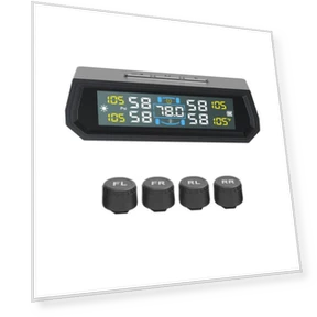 Solar-Powered Tire Pressure Monitor — TPMS Sensor Replacements