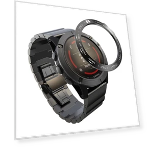 Stylish Bezel Frame Case — Smartwatch Protectors, WHOP-A1