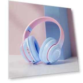 Stylish Foldable Wireless Bluetooth Headset — Headsets, AI Supermarket