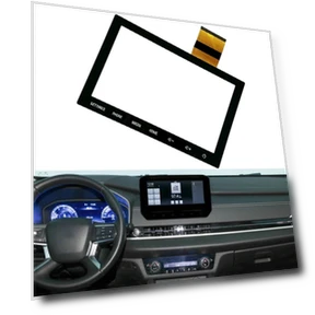 Touchscreen Car Radio with 8-Inch Display — In-Dash, NAV