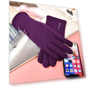 Touchscreen Fleece Gloves with Zipper — Gloves & Mittens, Freedom Outdoors