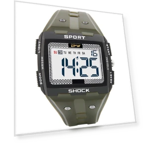 Waterproof Digital Sports Watch — Active Timepieces, AI Supermarket