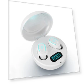 Wireless Earbuds with Bluetooth Support — In-Ear Headphones, minmin005