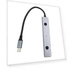 AI Voice Hub with USB-C to USB 2.0 Adapter — USB Hubs, mfySpace