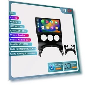 Car Multimedia Video Player GPS Navigation Head Unit — In-Dash, Hizpo